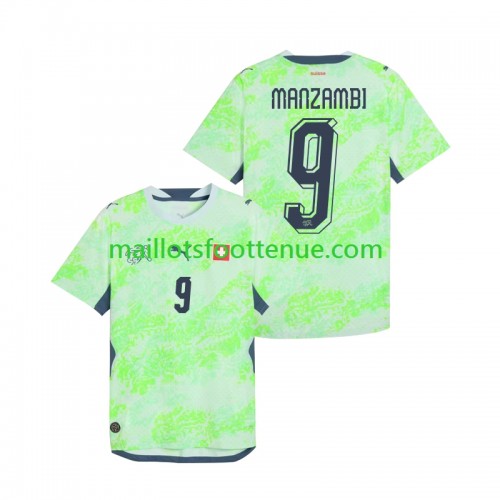 Maillot/Tenue Suisse Johan Manzambi 9 World Cup Exterieur 2026 Maillot/Tenue Suisse Johan Manzambi 9 World Cup Exterieur 2026